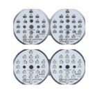 Factory Rapid Prototyping LED Boards with Aluminum Substrates (1oz Copper 1mm Thick) for Indoor Plant Lighting